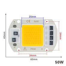 Load image into Gallery viewer, LED COB Chip 10W 20W 30W 50W 220V Smart IC No Need Driver 3W 5W 7W 9W LED Bulb Lamp for Flood Light Spotlight Diy Lighting